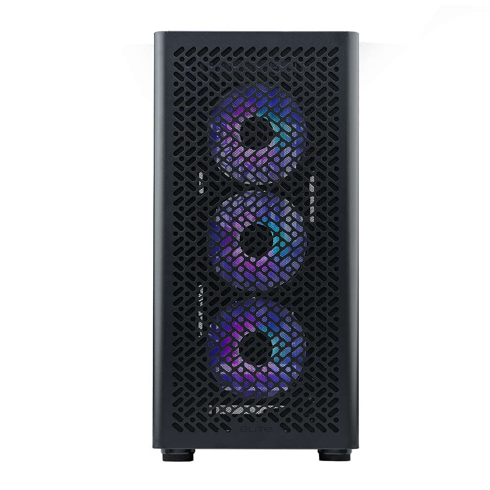 Cooler Master Elite 502 TG E502-KGNN75-S00 4x120mm ARGB Fan ATX Siyah 750W ATX 3.1 - PCIE 5.0 80+ Gold Mid Tower Gaming (Oyuncu) Kasa