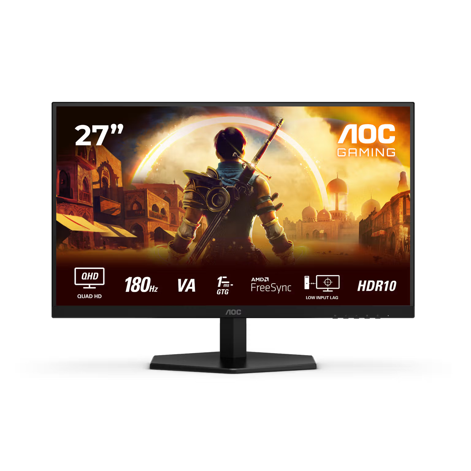 AOC Q27G42XNE 27″ 180Hz 0.5ms FreeSync 2K HDR10 Fast Va Gsync Oyuncu Monitörü