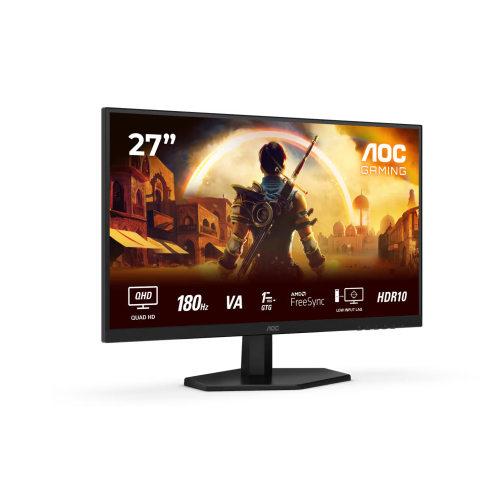 AOC Q27G42XNE 27″ 180Hz 0.5ms FreeSync 2K HDR10 Fast Va Gsync Oyuncu Monitörü