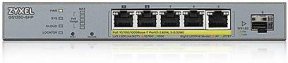 Zyxel GS1350-6HP 6 Port Yönetilebilir PoE Switch (60 W)