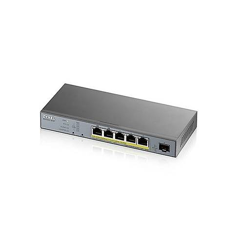 Zyxel GS1350-6HP 6 Port Yönetilebilir PoE Switch (60 W)