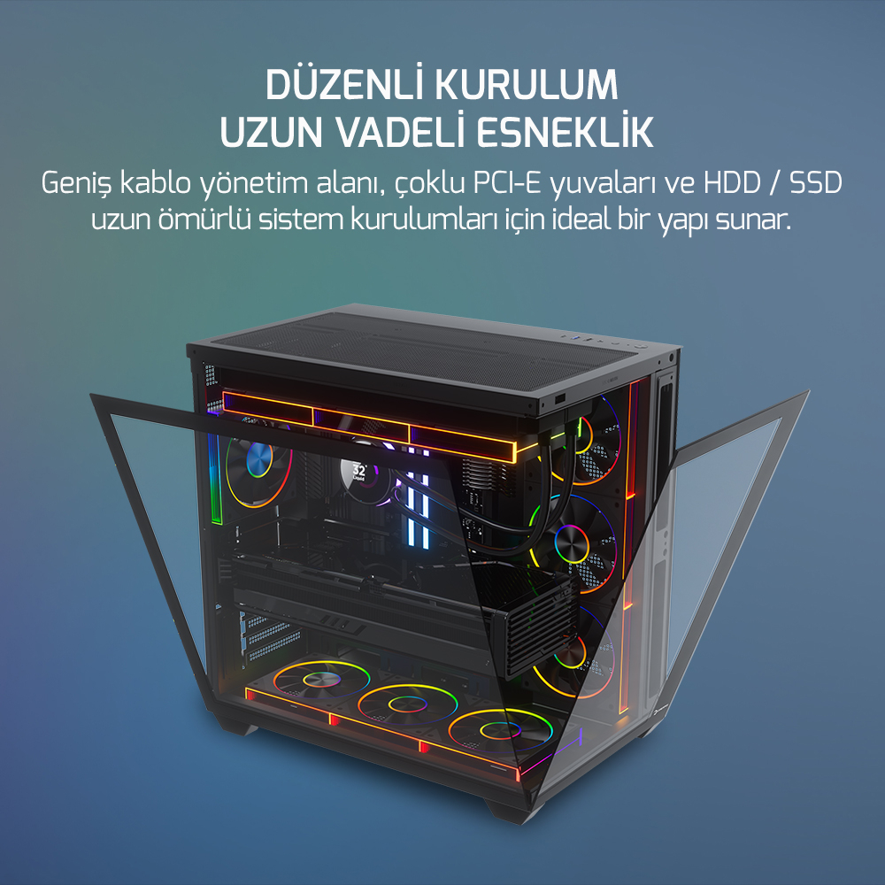 Fusion Blaze | AMD Ryzen 7 7800X3D | 2 x 16 GB DDR5 | Gainward RTX 5080 16 GB | 1 TB SSD OEM Paket