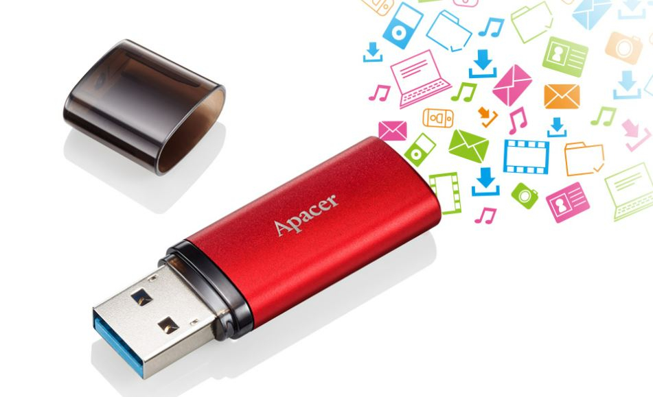 Apacer AH25B 64GB 3.2 USB BELLEK (AP64GAH25BR-1)
