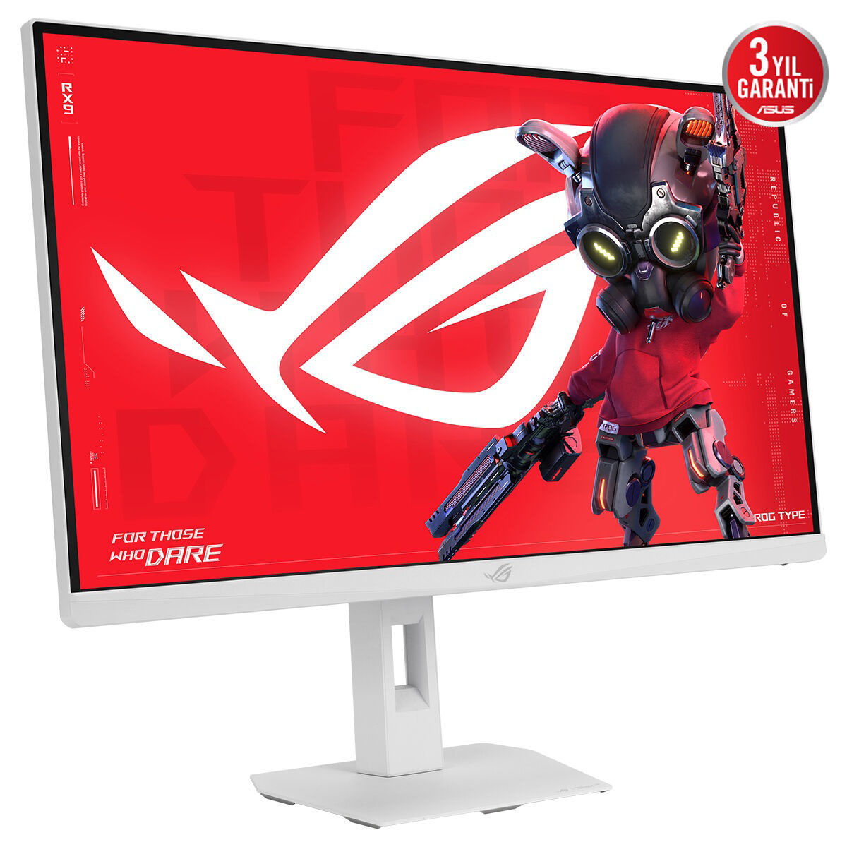 ASUS ROG Strix XG27ACMES-W 27″ 255Hz 0.3ms 2K QHD Adaptive Sync Fast IPS Pivot Gaming Monitör