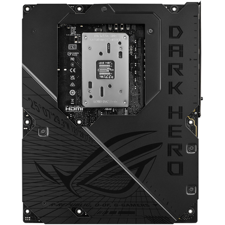 ASUS ROG CROSSHAIR X870E DARK HERO AM5 DDR5 8000+(OC) MHz Gaming (Oyuncu) Anakart