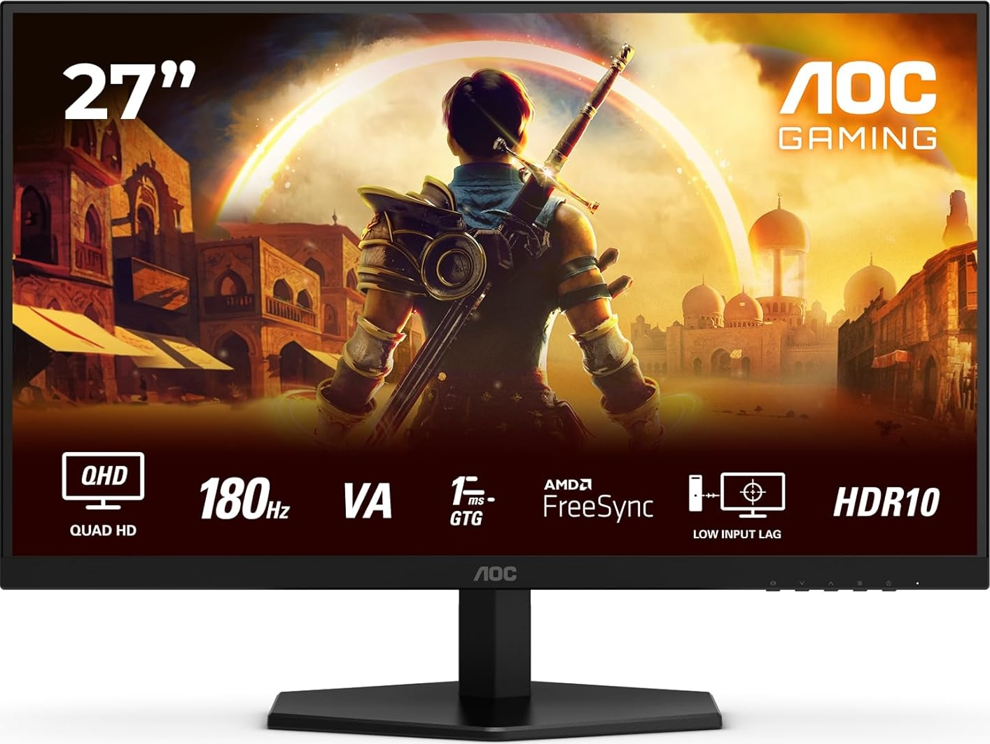 AOC Q27G42XNE 27″ 180Hz 0.5ms FreeSync 2K HDR10 Fast Va Gsync Oyuncu Monitörü