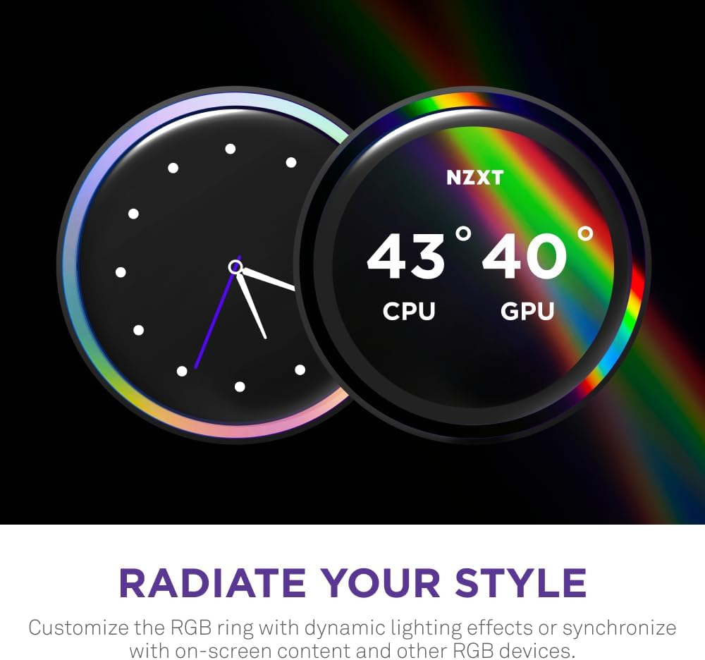 NZXT Kraken Elite 420 RGB RL-KR42E-W2 Beyaz İşlemci Sıvı Soğutucu