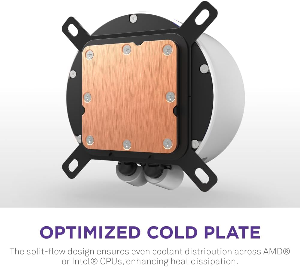 NZXT Kraken Elite 420 RGB RL-KR42E-W2 Beyaz İşlemci Sıvı Soğutucu