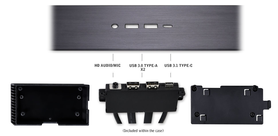 Lian Li O11D Evo I/O Kiti Siyah (G89.O11DE-3X.01)
