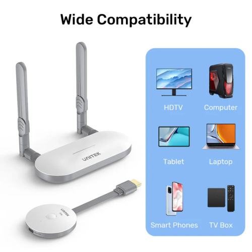 Unitek Kablosuz HDMI Verici ve Alıcı Kiti (V1183A01)