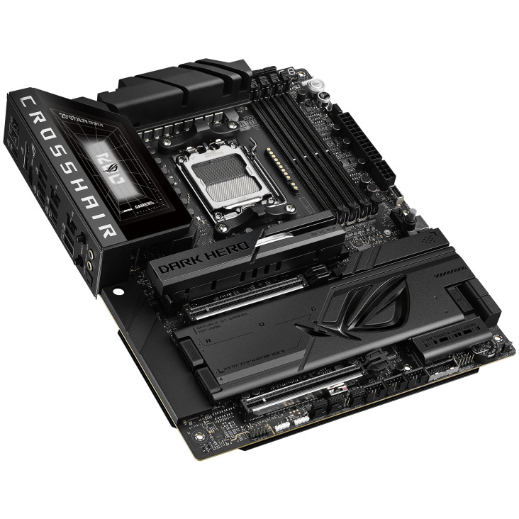 ASUS ROG CROSSHAIR X870E DARK HERO AM5 DDR5 8000+(OC) MHz Gaming Anakart