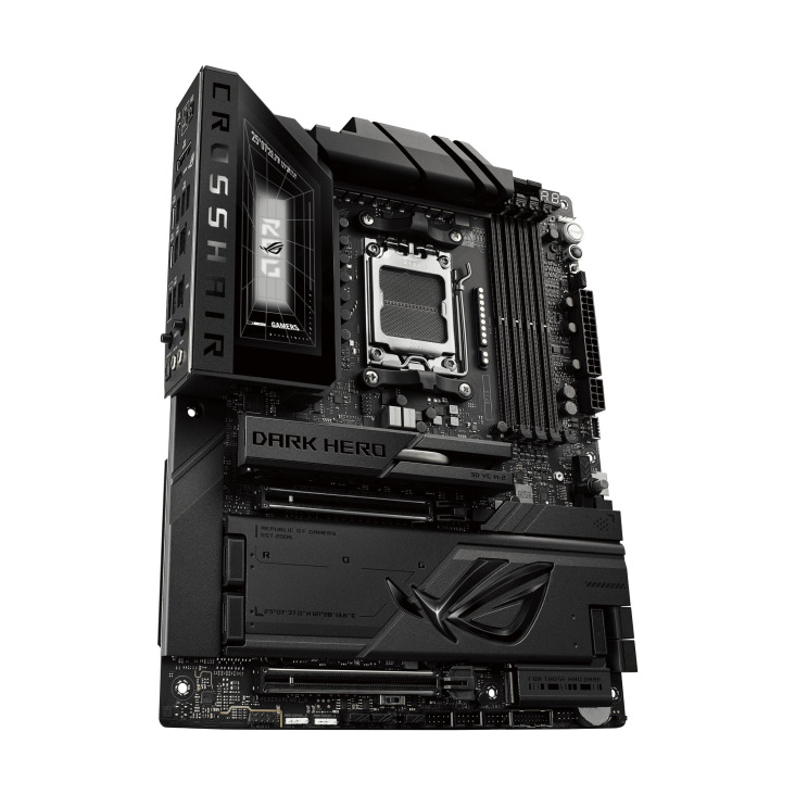ASUS ROG CROSSHAIR X870E DARK HERO AM5 DDR5 8000+(OC) MHz Gaming Anakart