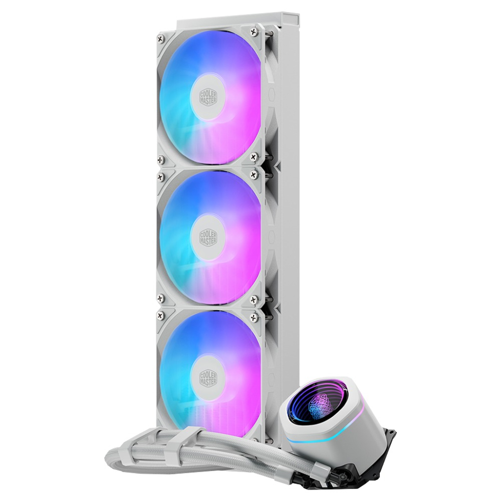 Cooler Master MasterLiquid Core Nex 360 ARGB 360mm Beyaz İşlemci Sıvı Soğutucu