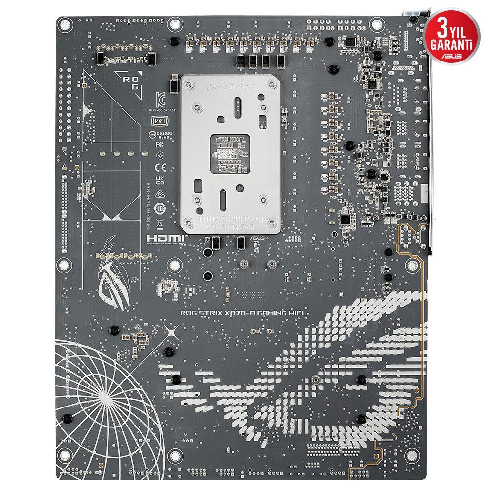 ASUS ROG STRIX X870-A GAMING WIFI AMD X870 Soket AM5 DDR5 8000+(OC)MHz ATX Gaming (Oyuncu) Anakart