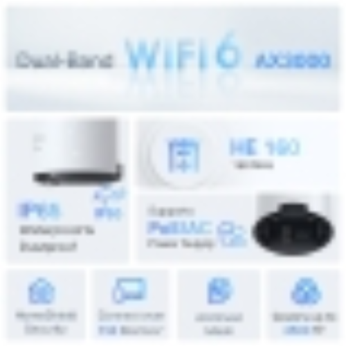 Tp-Link Deco X50 3000 Mbps Ev Wİ-Fİ 6 Sistemi (1-Pack)