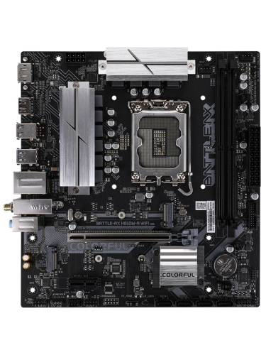 COLORFUL BATTLE-AX H810M-A WIFI V20 Intel H810 DDR5 6400 MHz mATX Gaming (Oyuncu) Anakart