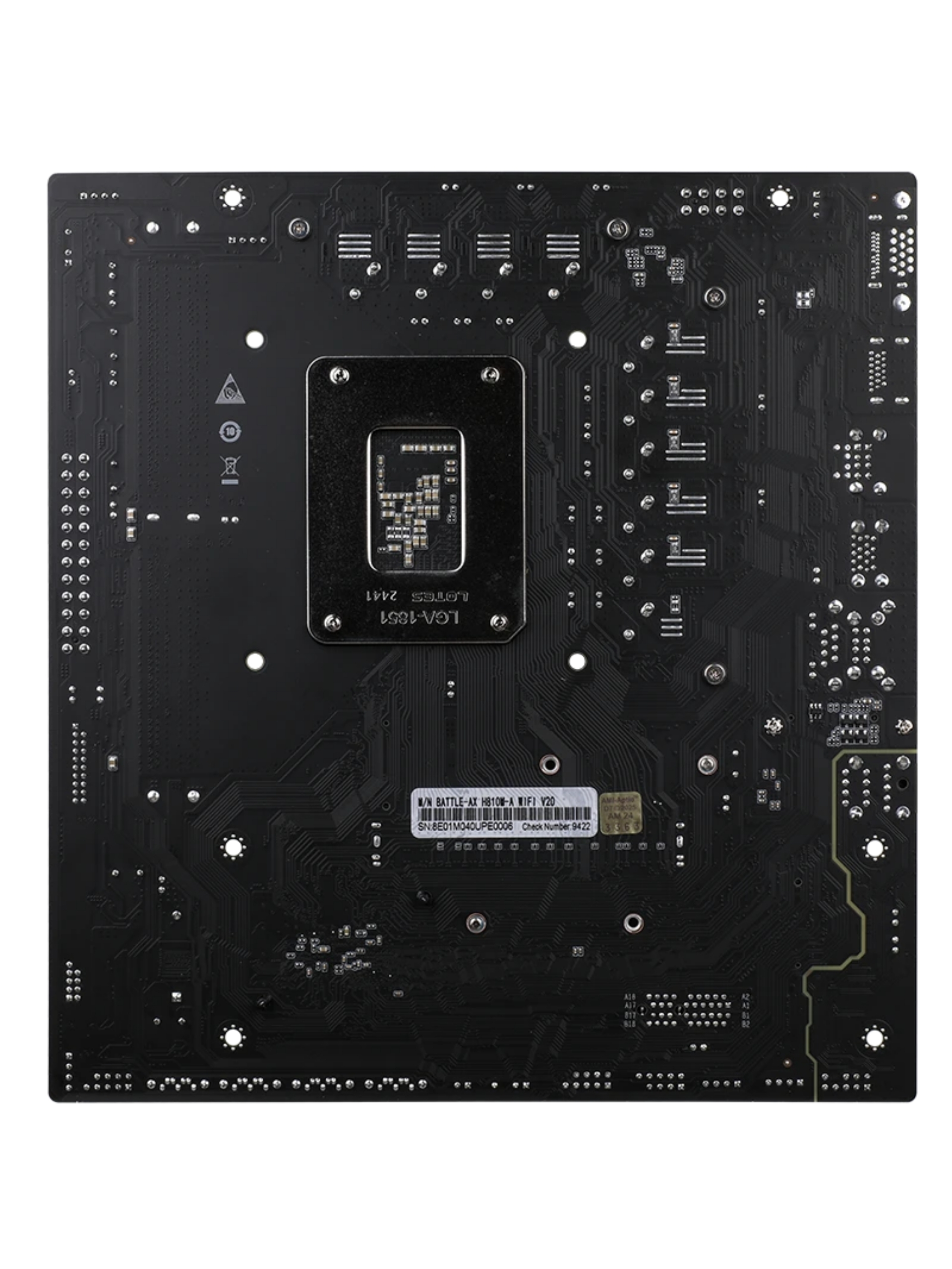 COLORFUL BATTLE-AX H810M-A WIFI V20 Intel H810 DDR5 6400 MHz mATX Gaming (Oyuncu) Anakart