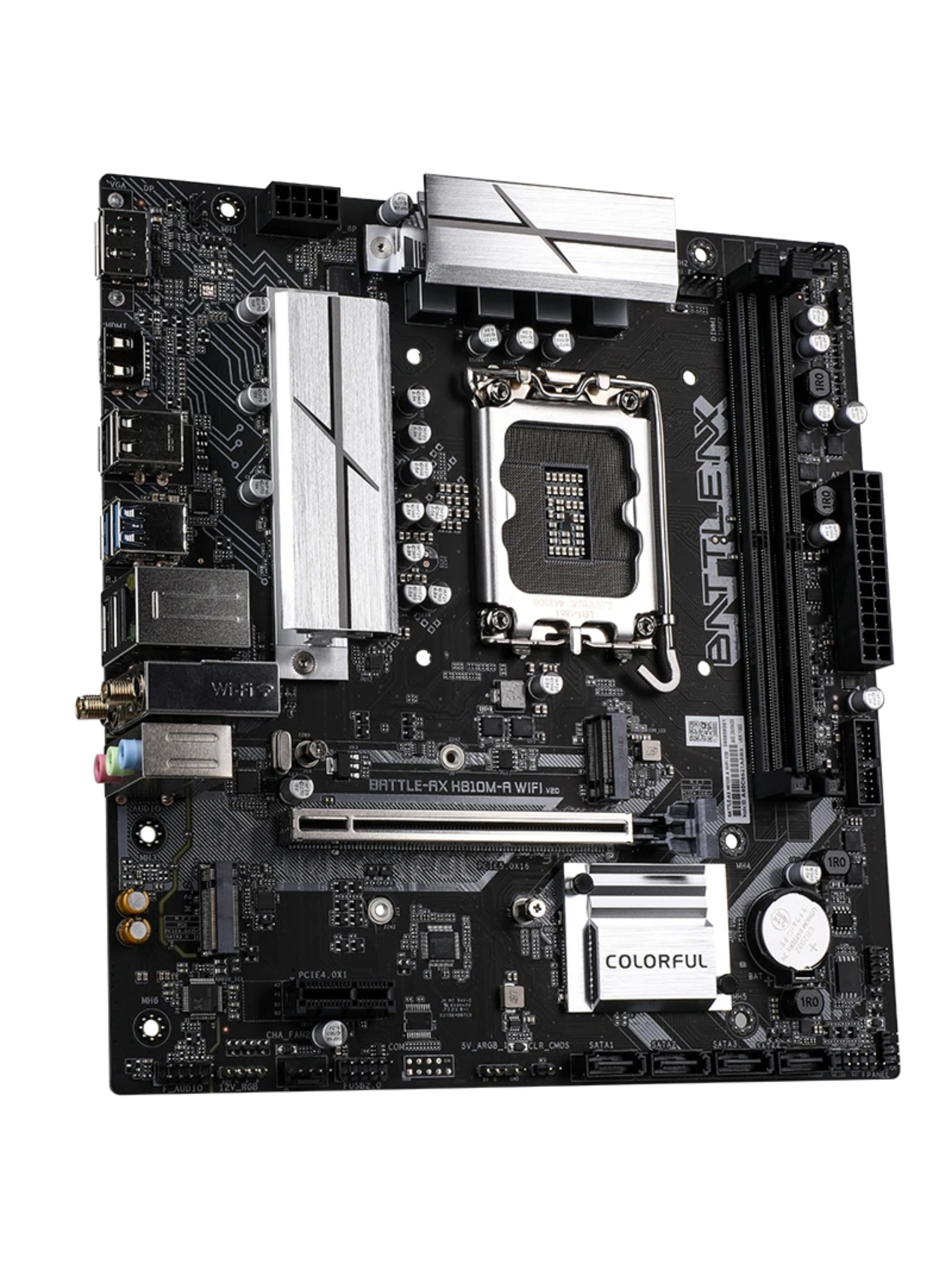 COLORFUL BATTLE-AX H810M-A WIFI V20 Intel H810 DDR5 6400 MHz mATX Gaming (Oyuncu) Anakart