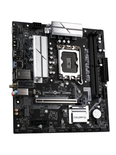 COLORFUL BATTLE-AX H810M-A WIFI V20 Intel H810 DDR5 6400 MHz mATX Gaming (Oyuncu) Anakart