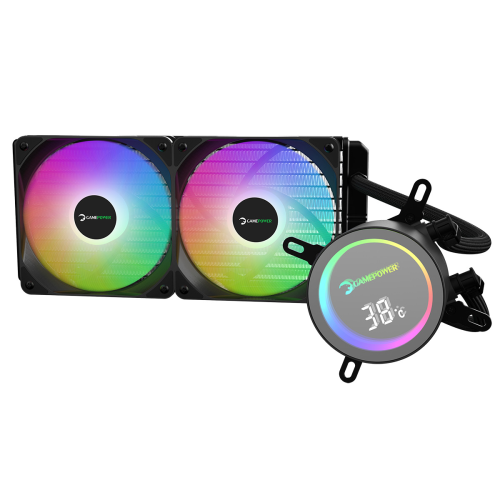 GamePower Skadi İnfinity 240 ARGB 240mm Cpu Sıvı Soğutucusu AM5 ve LGA1700 Uyumlu