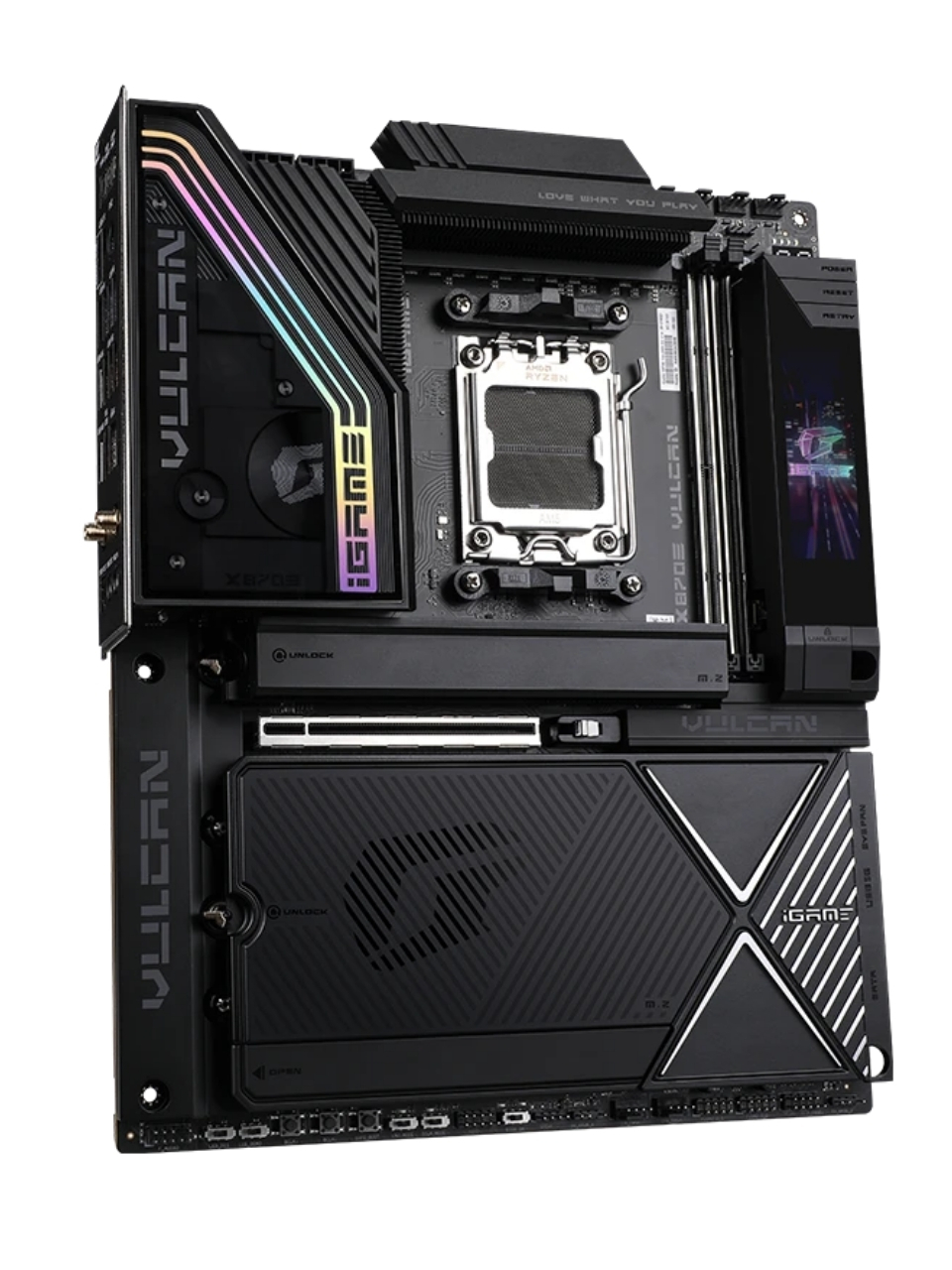 COLORFUL iGAME X870E VULCAN OC V14 AM5 DDR5 10000MHz ATX Gaming (Oyuncu) Anakart