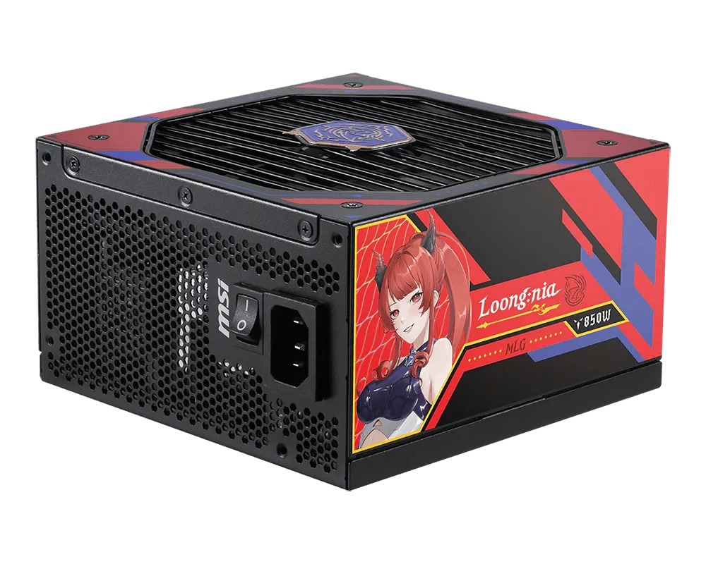 MSI MAG A850GLS MLG EDITION PCIE5 850W 80+ Gold Full Modüler Power Supply