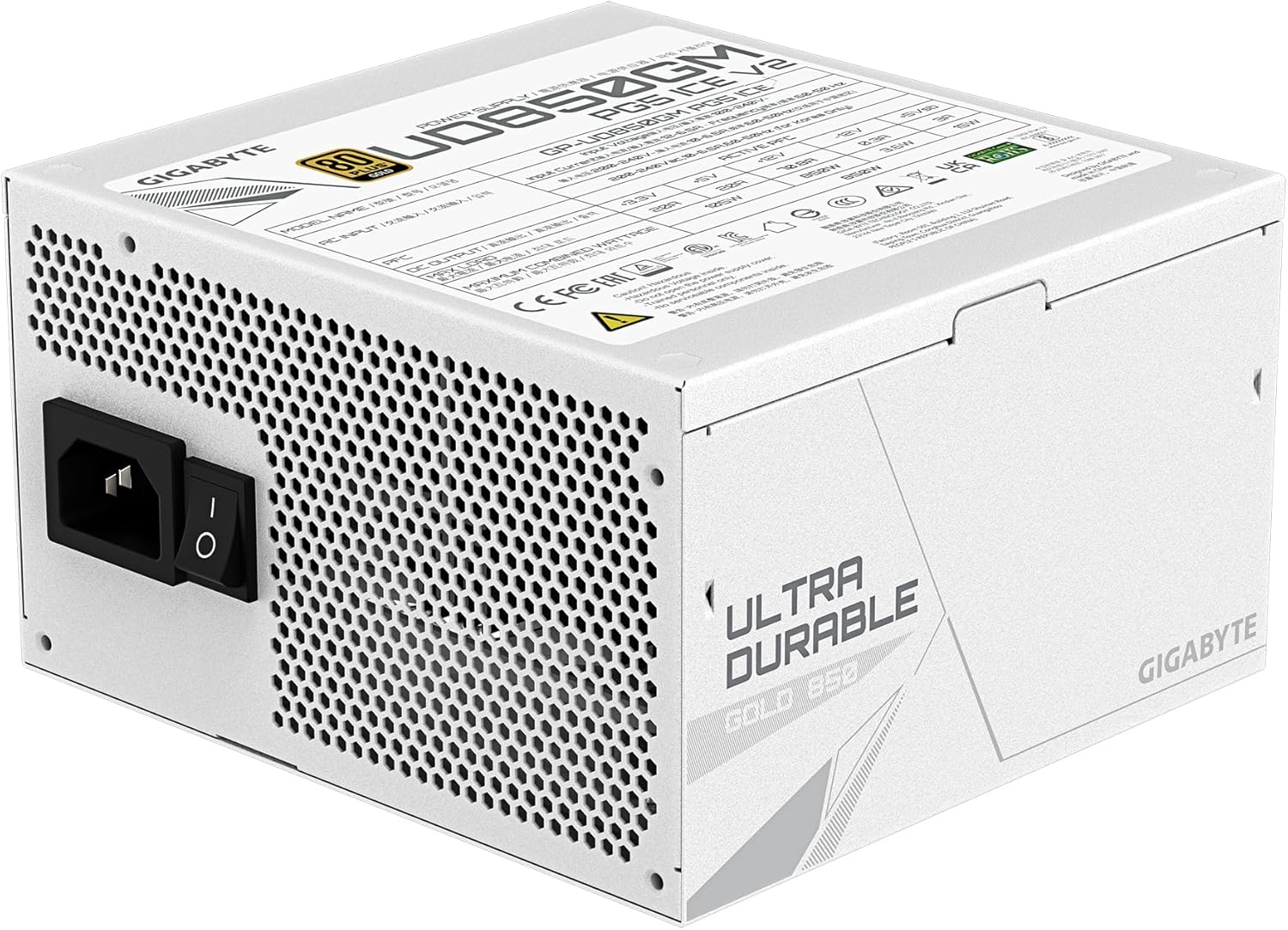 GIGABYTE GP-UD850GM PG5 ICE V2 850W 80+ Gold Güç Kaynağı