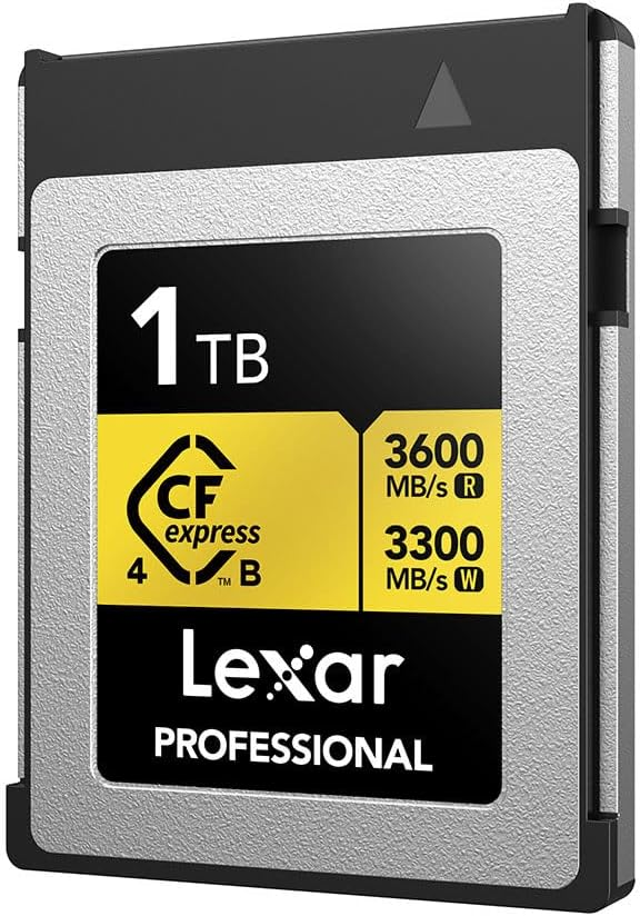 Lexar Professional Gold LCXEXP4001T-RNENG 1TB 3600/3300MB/s Type-B Hafıza Kartı