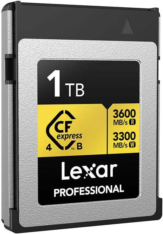 Lexar Professional Gold LCXEXP4001T-RNENG 1TB 3600/3300MB/s Type-B Hafıza Kartı