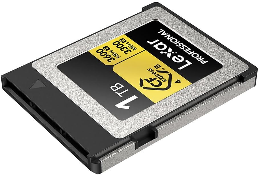 Lexar Professional Gold LCXEXP4001T-RNENG 1TB 3600/3300MB/s Type-B Hafıza Kartı