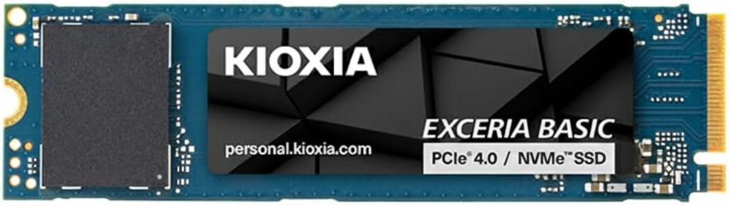 Kioxia Exceria Basic LSF10Z001TG8 1TB Gen4x4 7200/6600MB/sn NVMe PCIe M.2 SSD