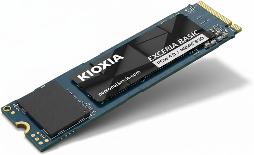 Kioxia Exceria Basic LSF10Z001TG8 1TB Gen4x4 7200/6600MB/sn NVMe PCIe M.2 SSD