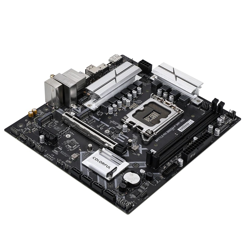 COLORFUL BATTLE-AX B860M-P V20 Intel B860 DDR5 7600MHz mATX Gaming (Oyuncu) Anakart