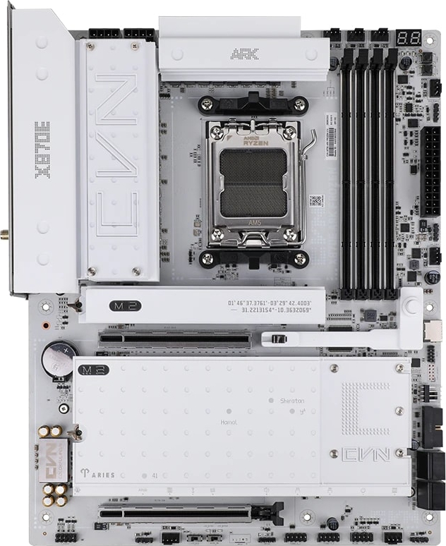 Colorful CVN X870E ARK FROZEN V14 AMD AM5 DDR5 8200Mhz ATX Gaming (Oyuncu) Anakart