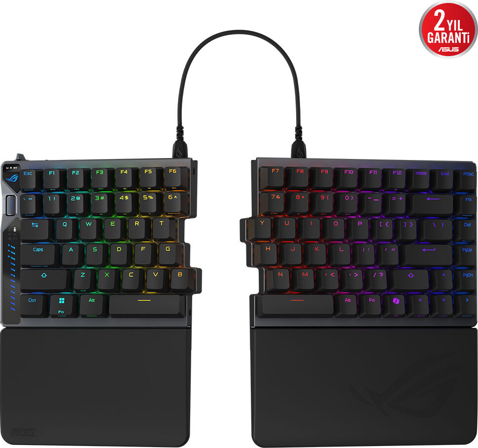 ASUS ROG Falcata HFX V2 ABS %75 Manyetik Hot-SWwappable Switch RGB Türkçe Mekanik Gaming Klavye