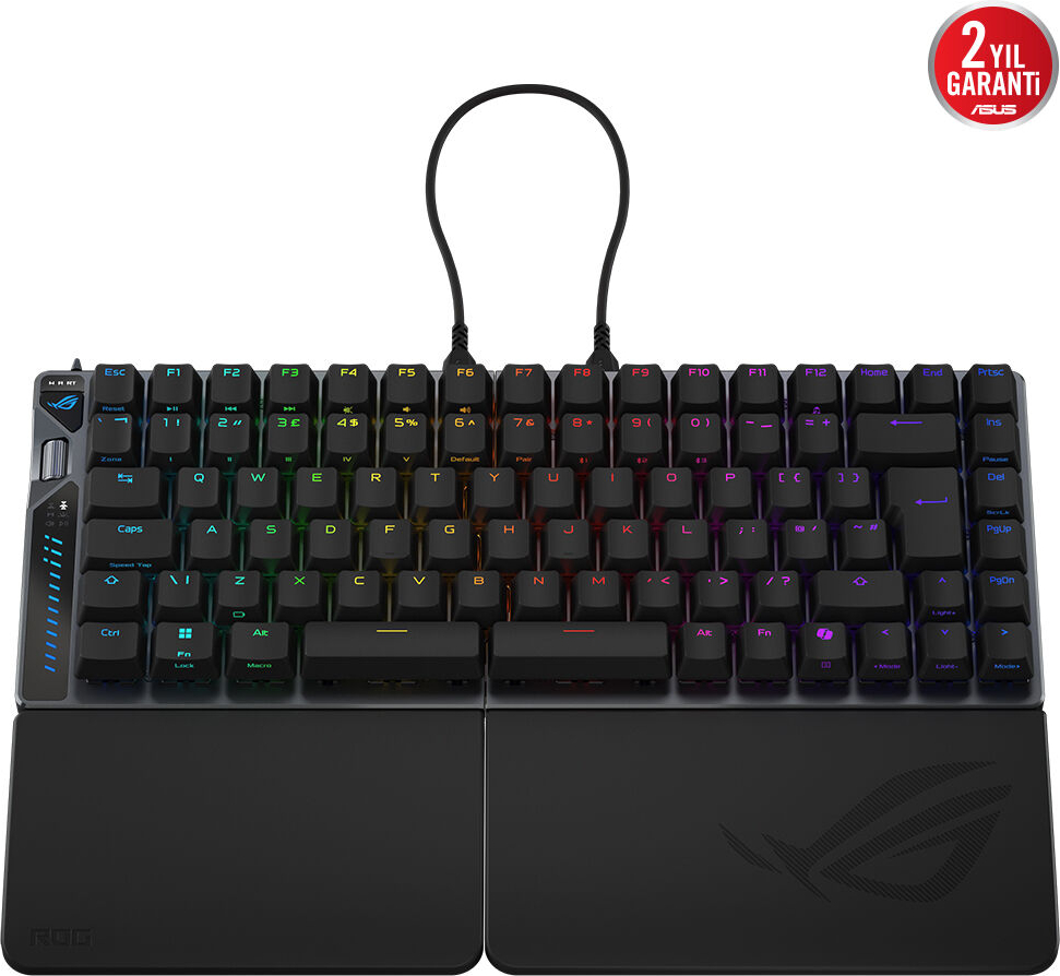 ASUS ROG Falcata HFX V2 ABS %75 Manyetik Hot-SWwappable Switch RGB Türkçe Mekanik Gaming Klavye