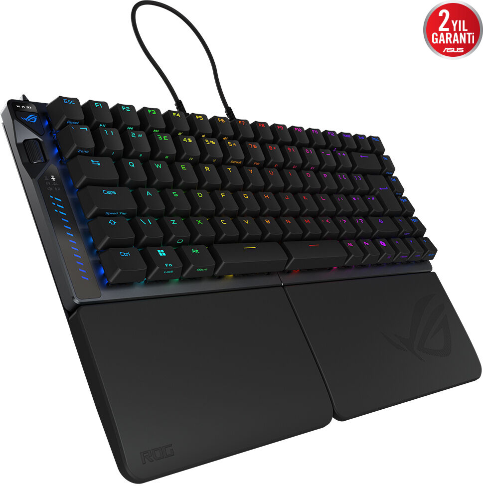 ASUS ROG Falcata HFX V2 ABS %75 Manyetik Hot-SWwappable Switch RGB Türkçe Mekanik Gaming Klavye