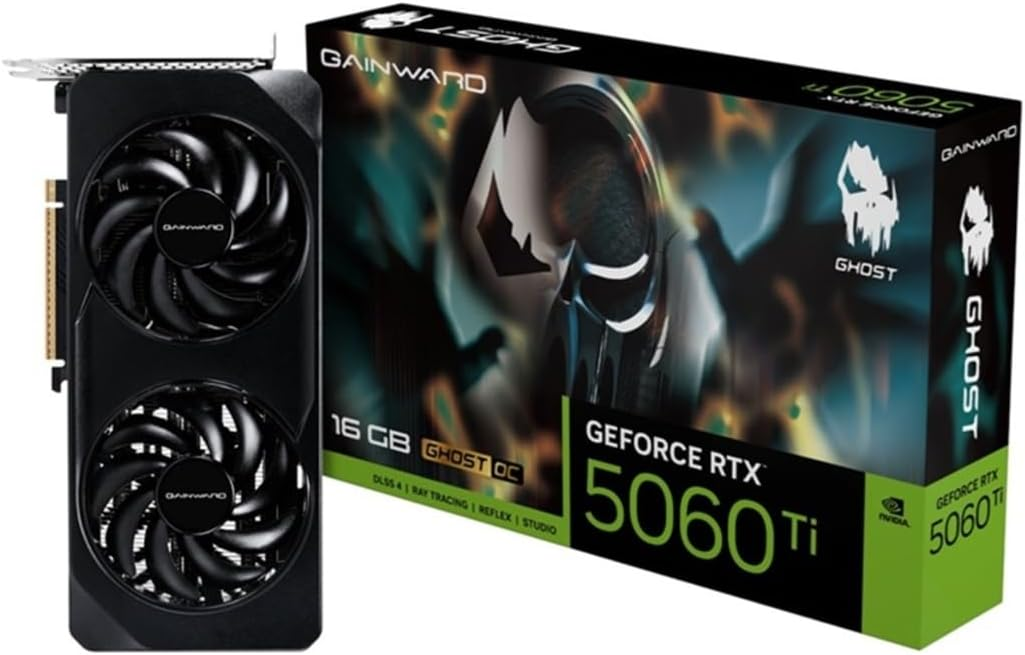 GAINWARD RTX5060 Ti GHOST OC 16GB GDDR7 128Bit Gaming Ekran Kartı