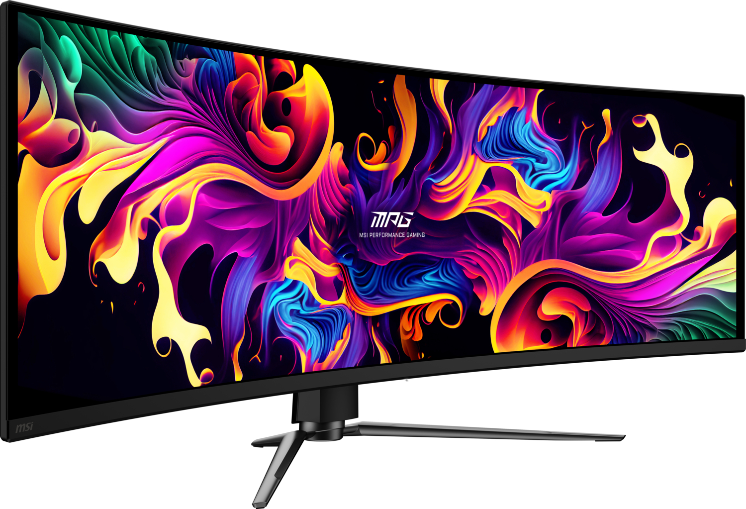 MSI MPG 491CQPX QD-OLED 49″ 240Hz 0.03ms Adaptive Sync Curved Dual QHD Curved Gaming (Oyuncu) Monitör