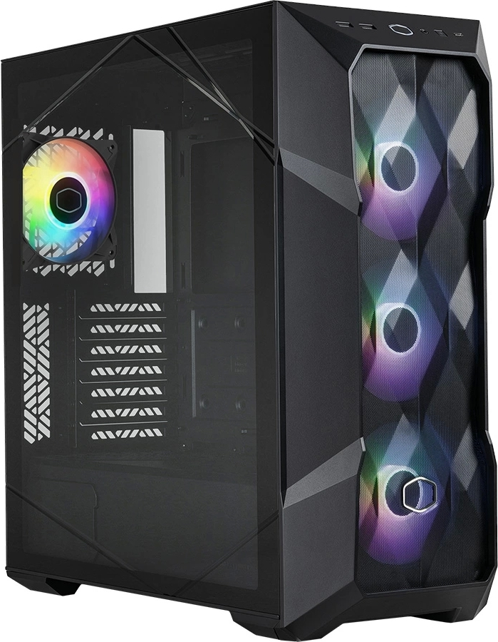 Cooler Master MasterBox TD500 Mesh Siyah 850W ATX 3.1 - PCIE 5.0 80+ Gold ARGB 4x120mm Fanlı ATX Mid Tower Gaming Kasa