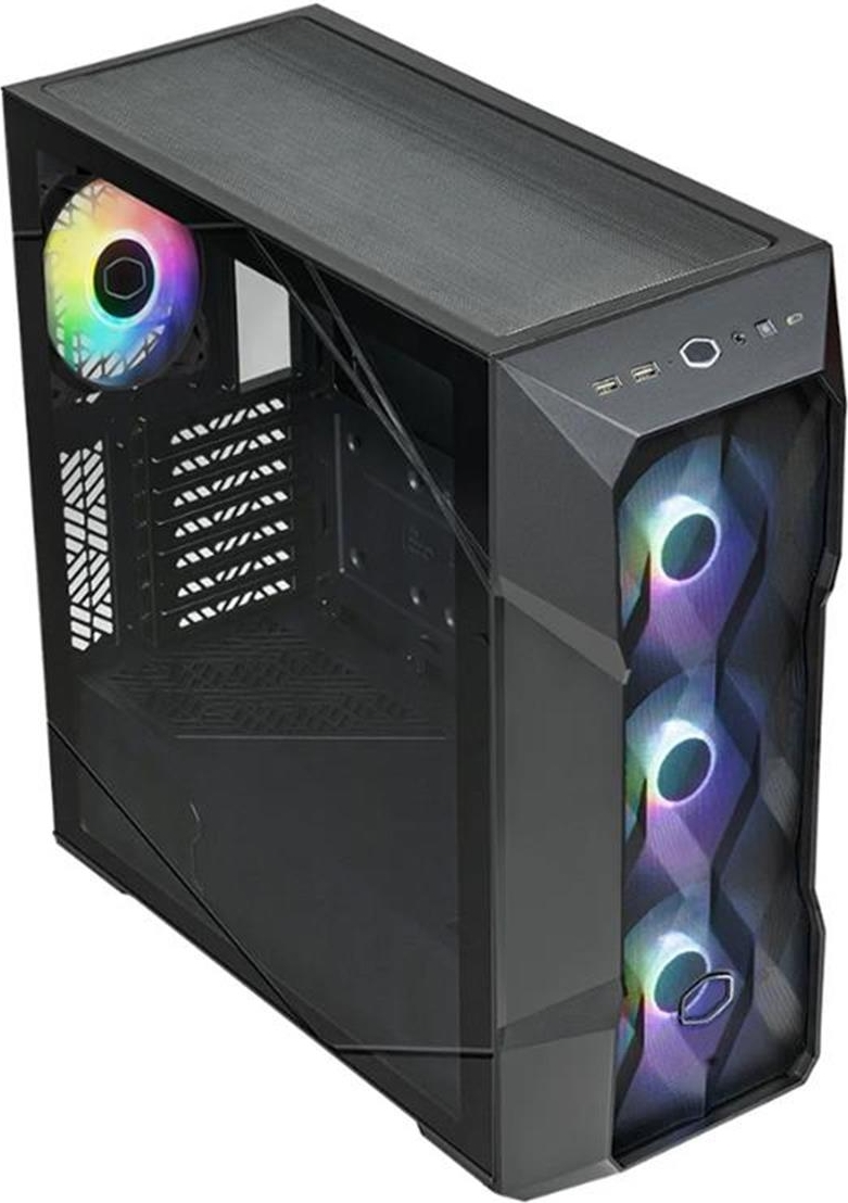 Cooler Master MasterBox TD500 Mesh Siyah 850W ATX 3.1 - PCIE 5.0 80+ Gold ARGB 4x120mm Fanlı ATX Mid Tower Gaming Kasa
