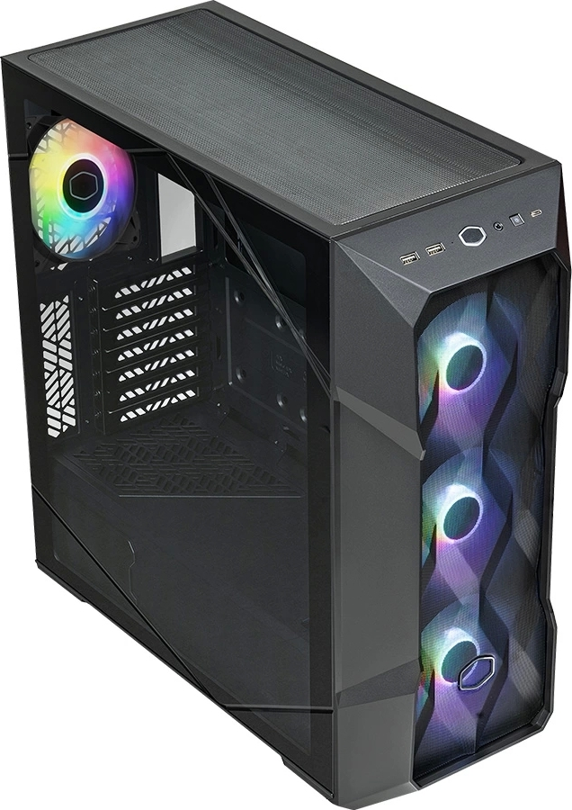 Cooler Master MasterBox TD500 Mesh Siyah 850W ATX 3.1 - PCIE 5.0 80+ Gold ARGB 4x120mm Fanlı ATX Mid Tower Gaming Kasa