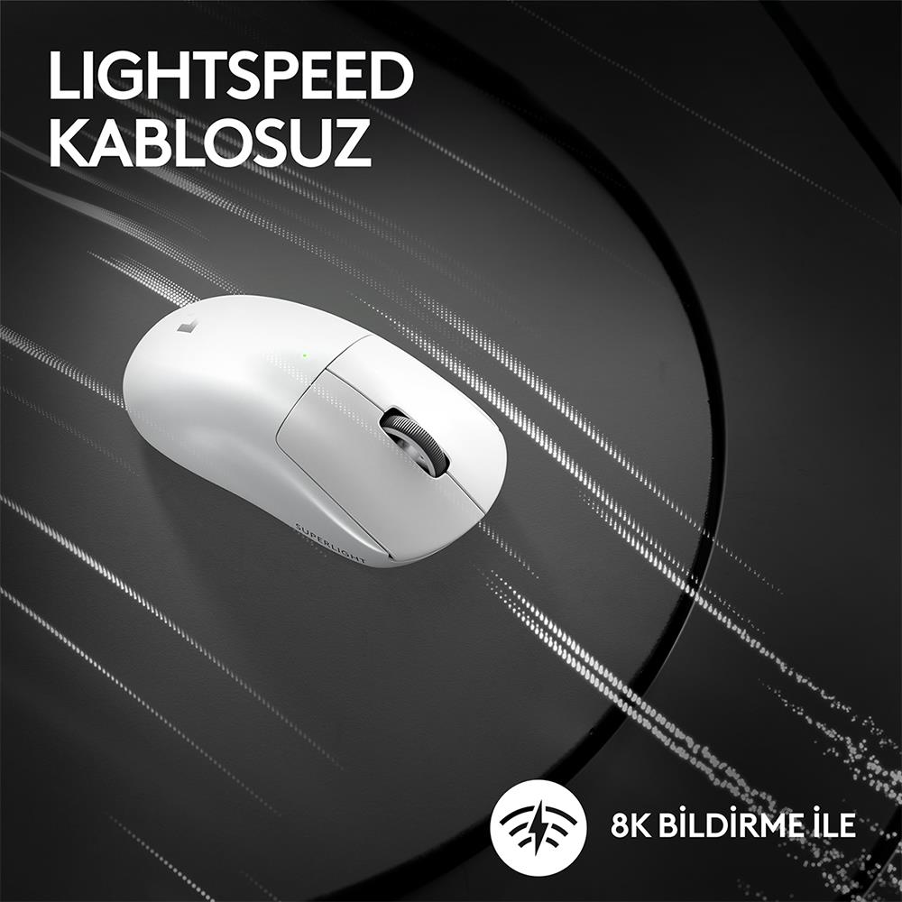 Logitech G Pro X Superlight 2 910-006639 Kablosuz Beyaz Gaming Mouse