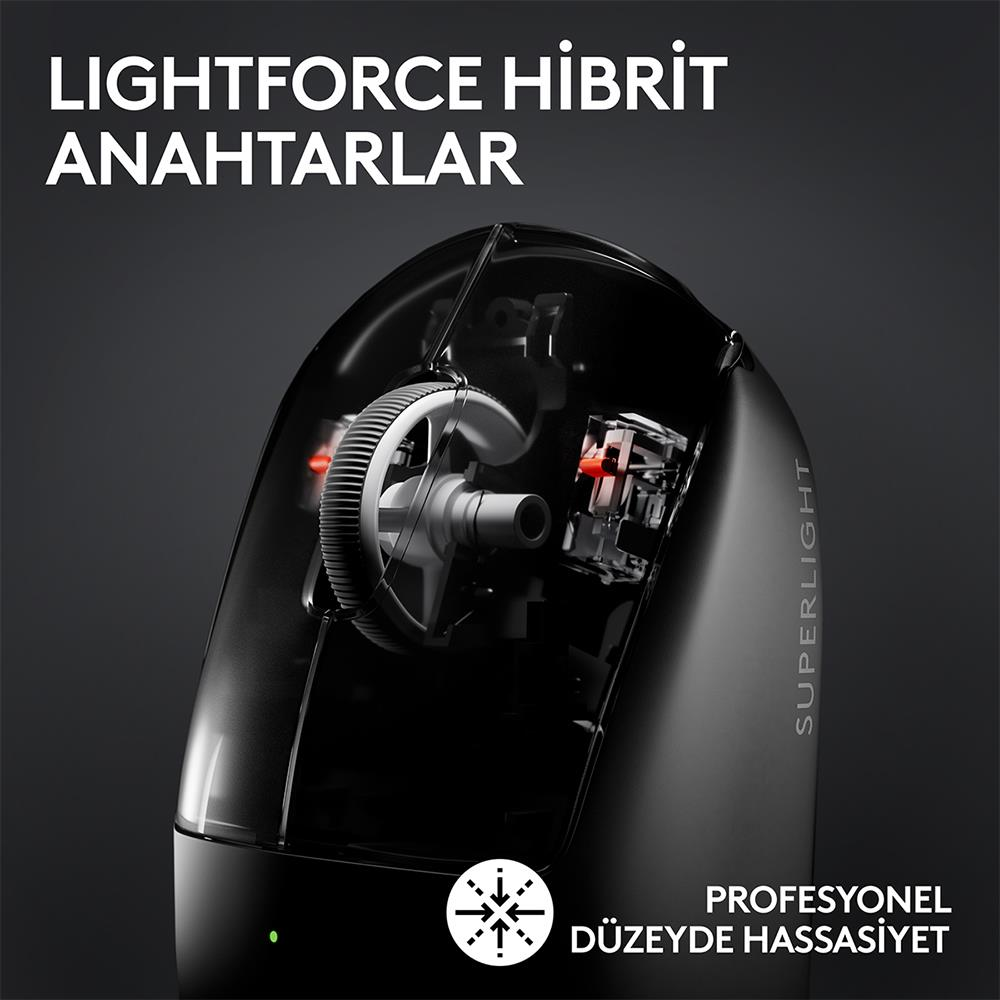 Logitech G Pro X Superlight 2 910-006639 Kablosuz Beyaz Gaming Mouse