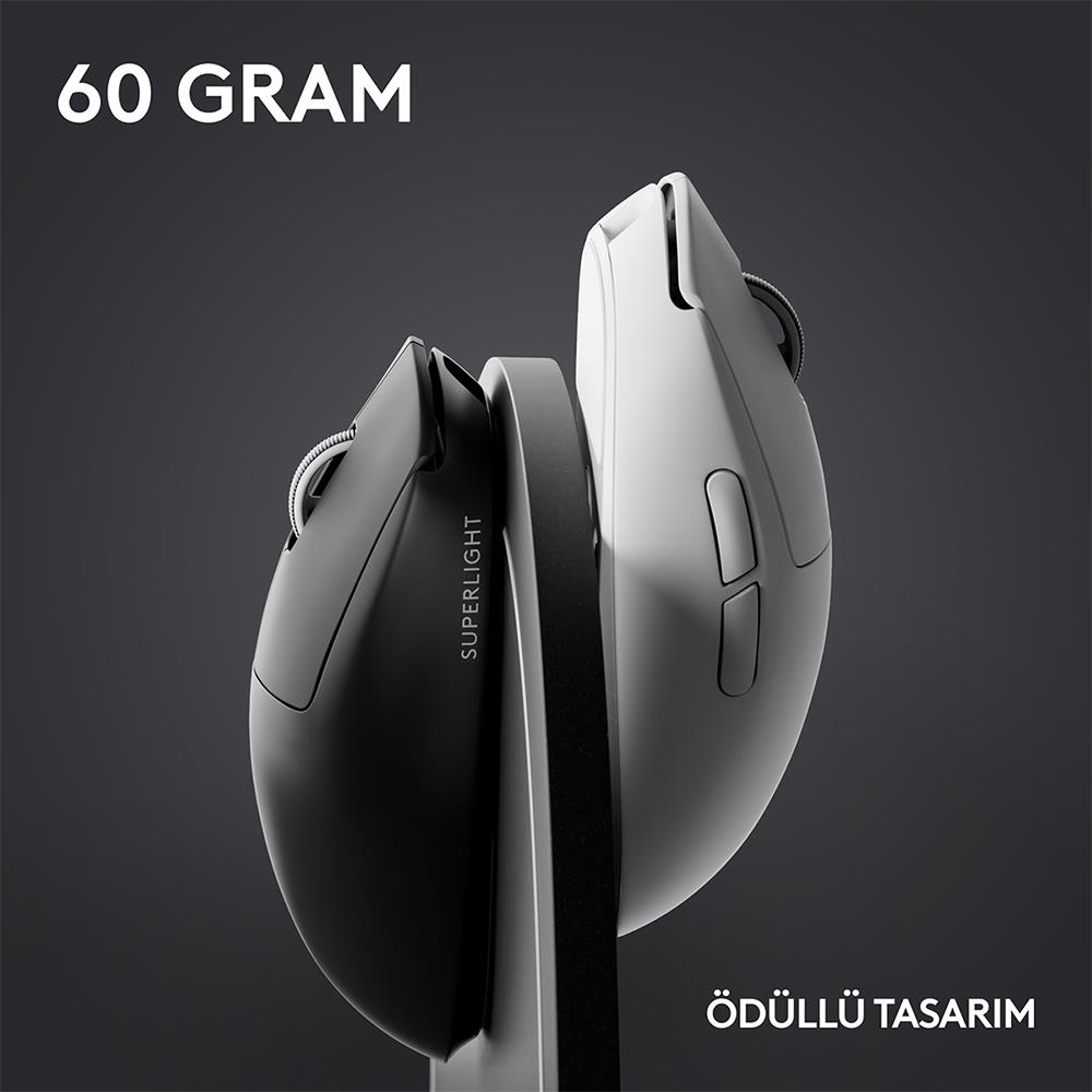 Logitech G Pro X Superlight 2 910-006639 Kablosuz Beyaz Gaming Mouse
