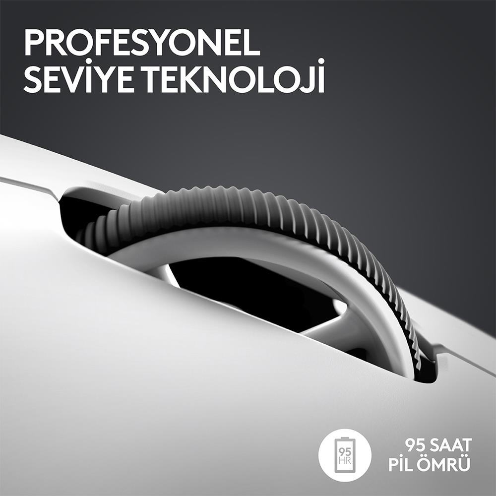 Logitech G Pro X Superlight 2 910-006639 Kablosuz Beyaz Gaming Mouse