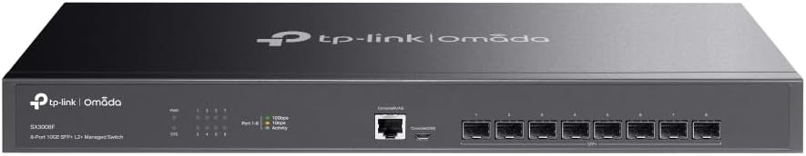 TP-Link TL-SX3008F Yönetilebilir Switch 