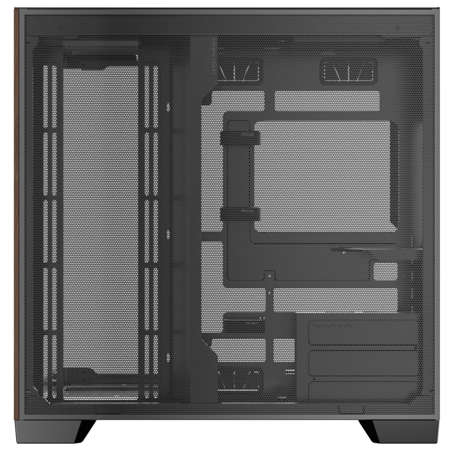 Antec C8 Curve Wood E-ATX Tek Kavisli Cam Ahşap Ön Panel Full Tower Gaming (Oyuncu) Kasa