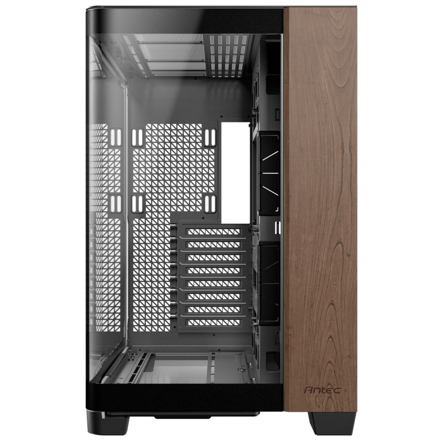 Antec C8 Curve Wood E-ATX Tek Kavisli Cam Ahşap Ön Panel Full Tower Gaming (Oyuncu) Kasa
