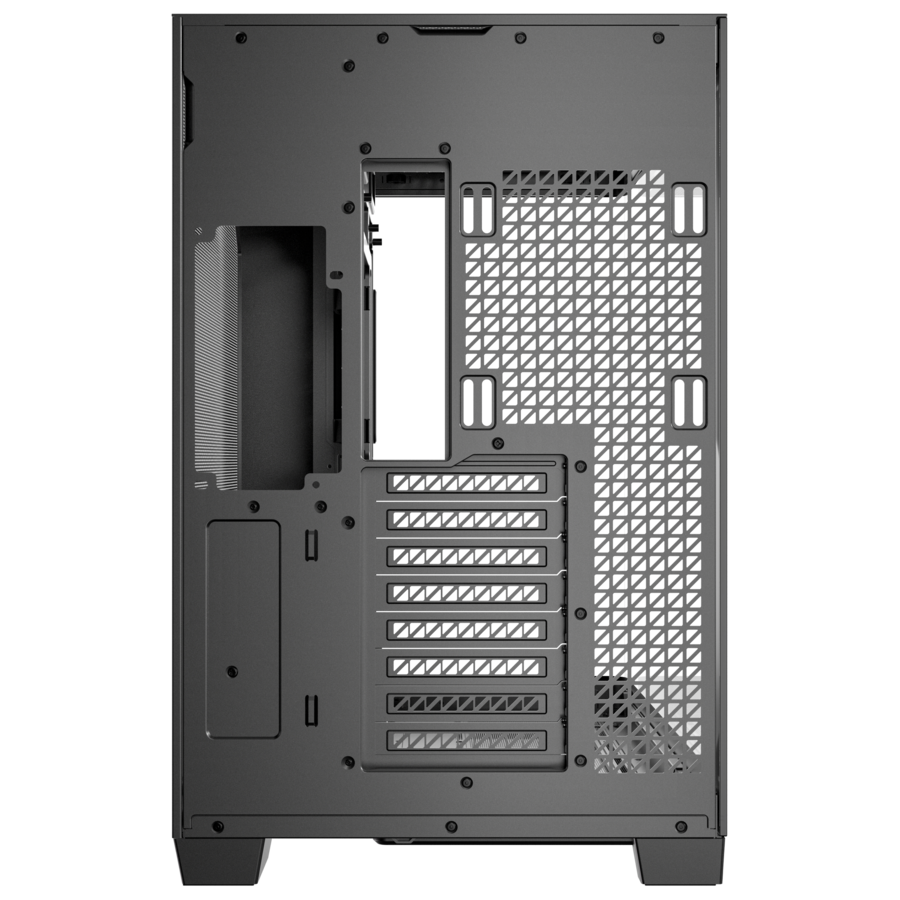 Antec C8 Curve Wood E-ATX Tek Kavisli Cam Ahşap Ön Panel Full Tower Gaming (Oyuncu) Kasa